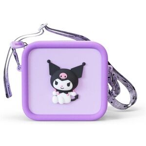 Hello Kitty & Friends Kuromi Soft Silicone Crossbody Bag